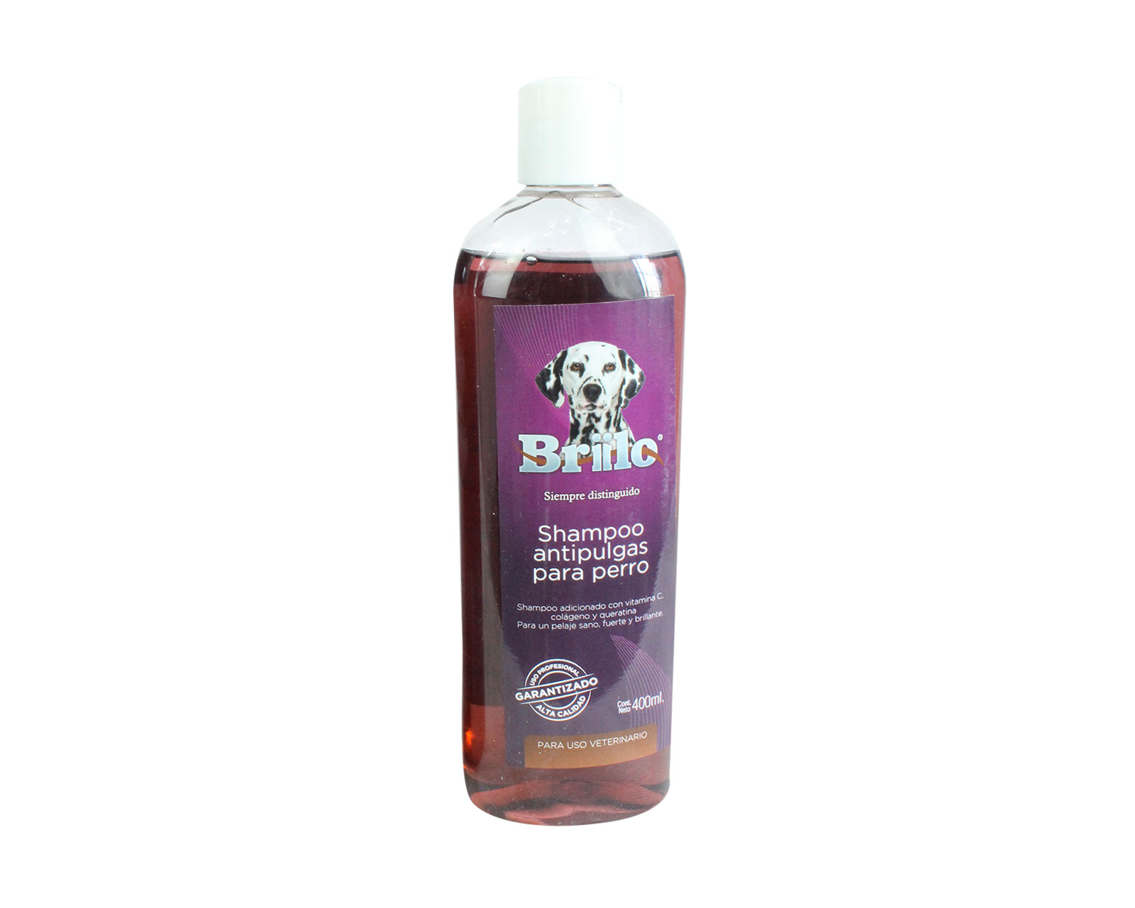 Shampoo Briilo para Perro Antipulgas 400 ml