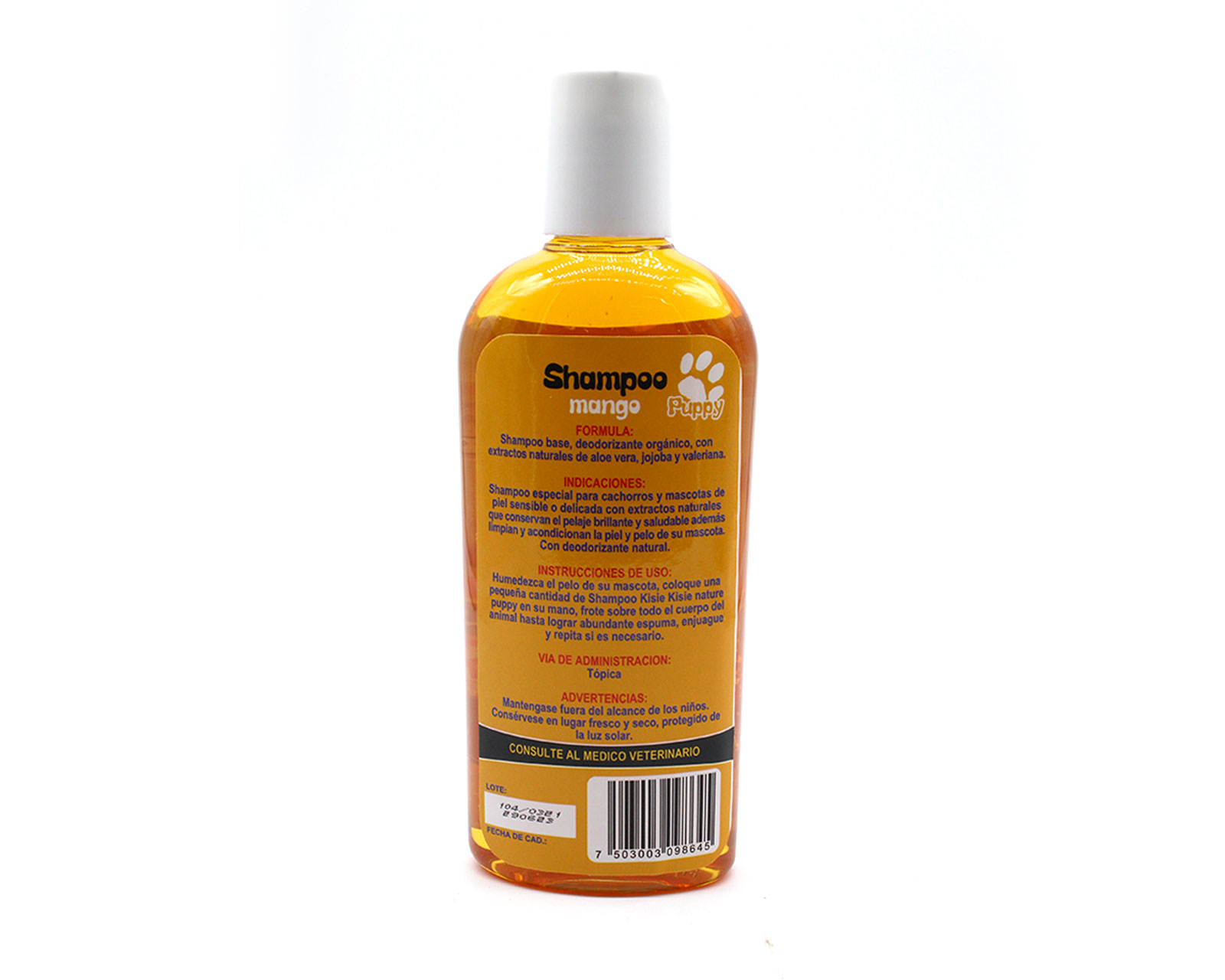 Foto 3 pulgar | Shampoo para Perro Nature Aroma Mango para Piel Sensible de 250 ml 2 piezas