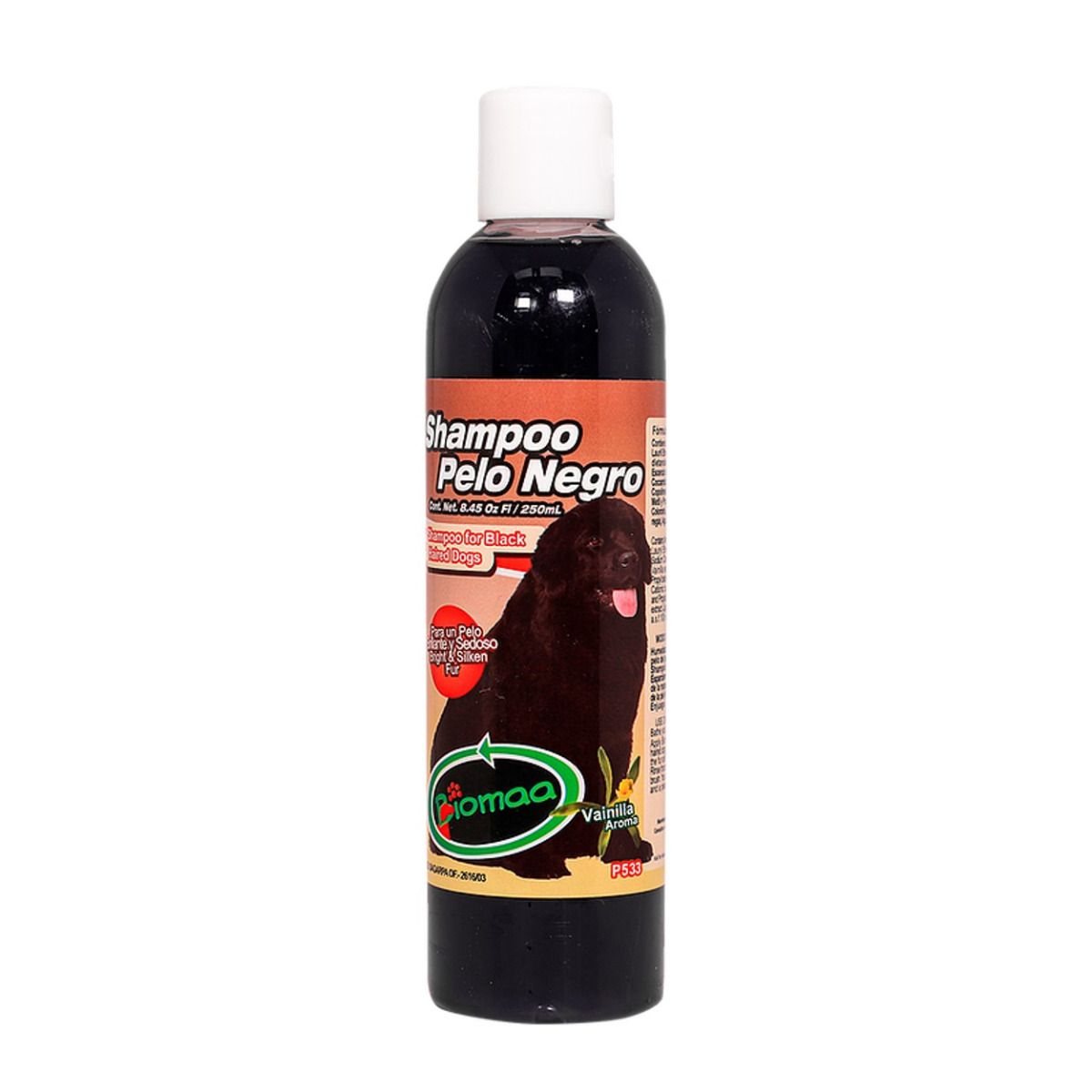 Shampoo Para Pelo Negro Biomaa 250 ml