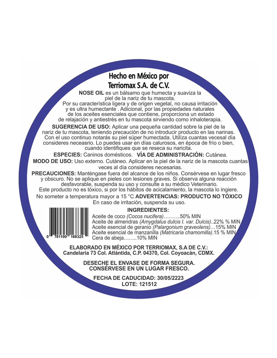 Foto 4 pulgar | Aceite Humectante Petmax Terriomax para Perro