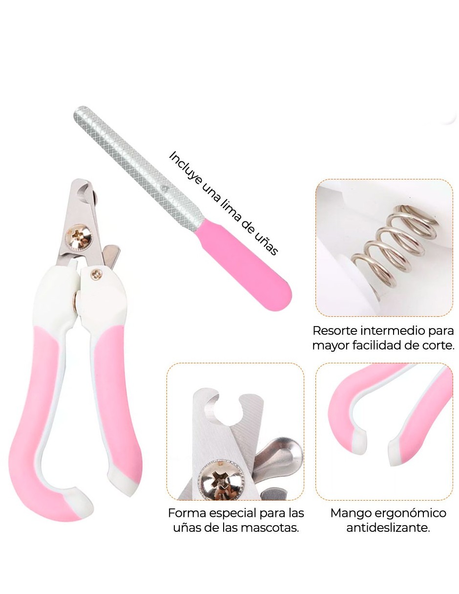 Foto 3 pulgar | Kit Dd Alicates y Limas para Cortar Uñas de Mascotas Ele-gate