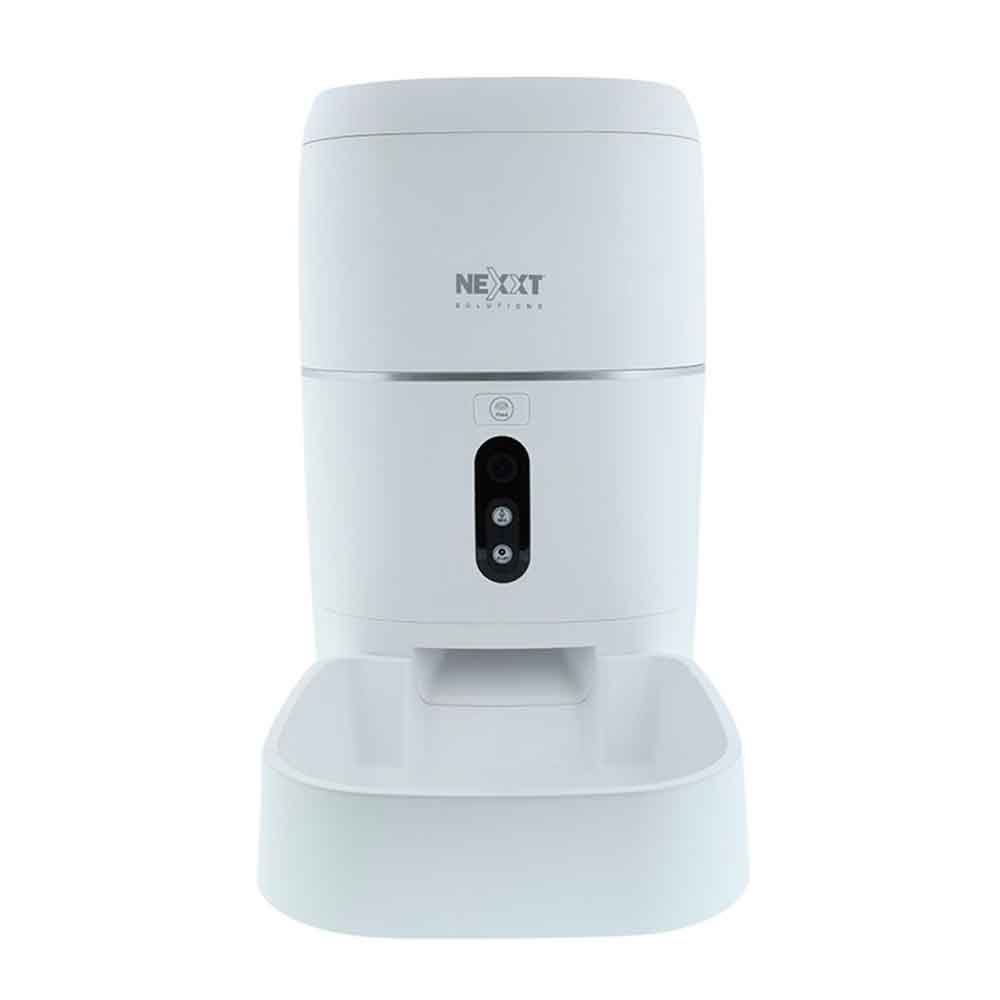 Dispensador Inteligente De Alimento Para Mascotas Nexxt Nha-p610 Color Blanco