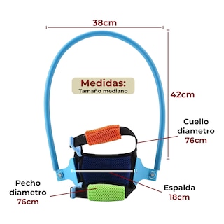 Foto 5 | Arnés Protector Para Perros Ciegos Anticolisión Talla M