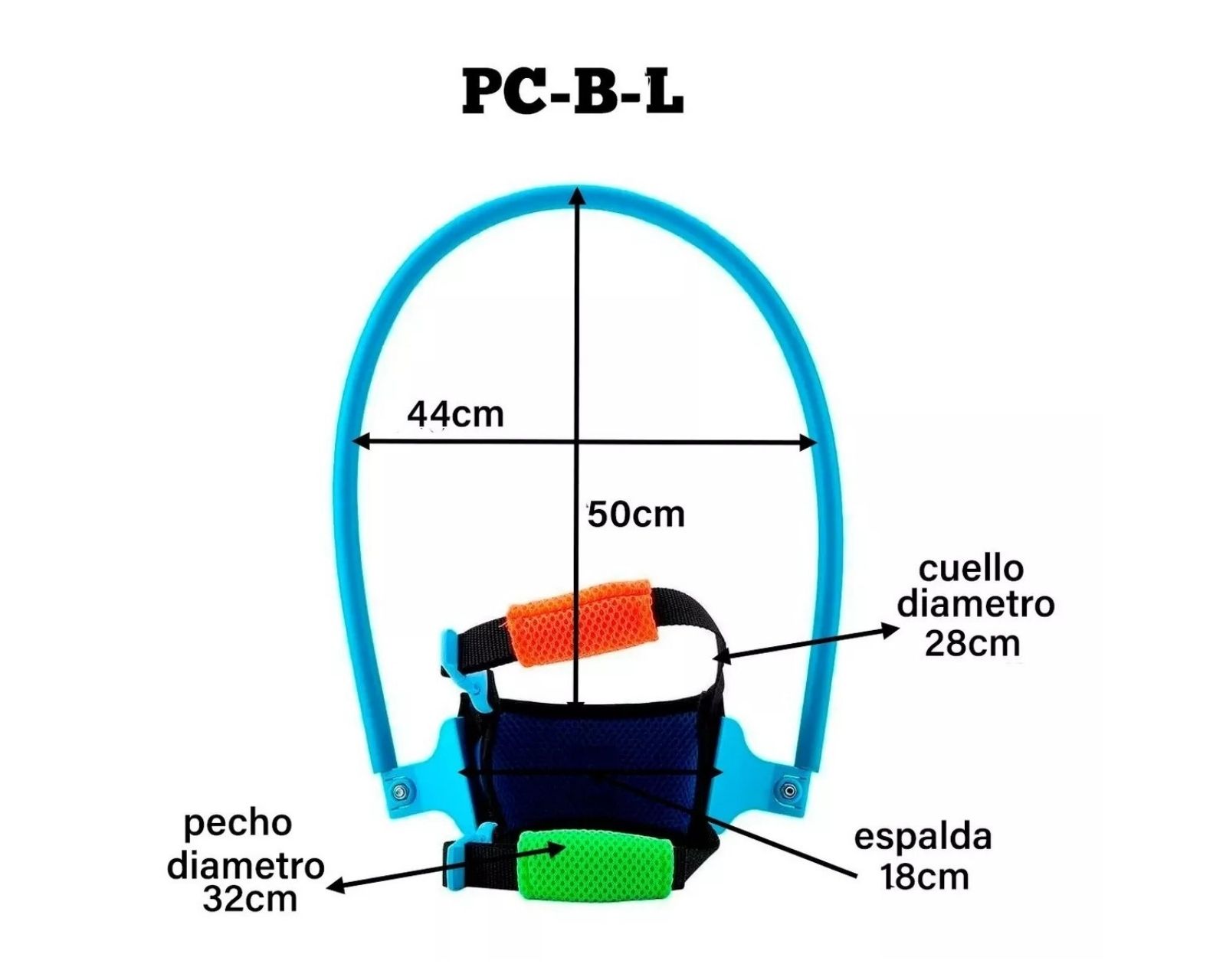 Foto 3 pulgar | Arnés Protector para Perros Ciegos Anticolisión Talla L