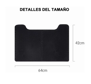 Foto 3 | Tapete para Arenero Belug para color Negro