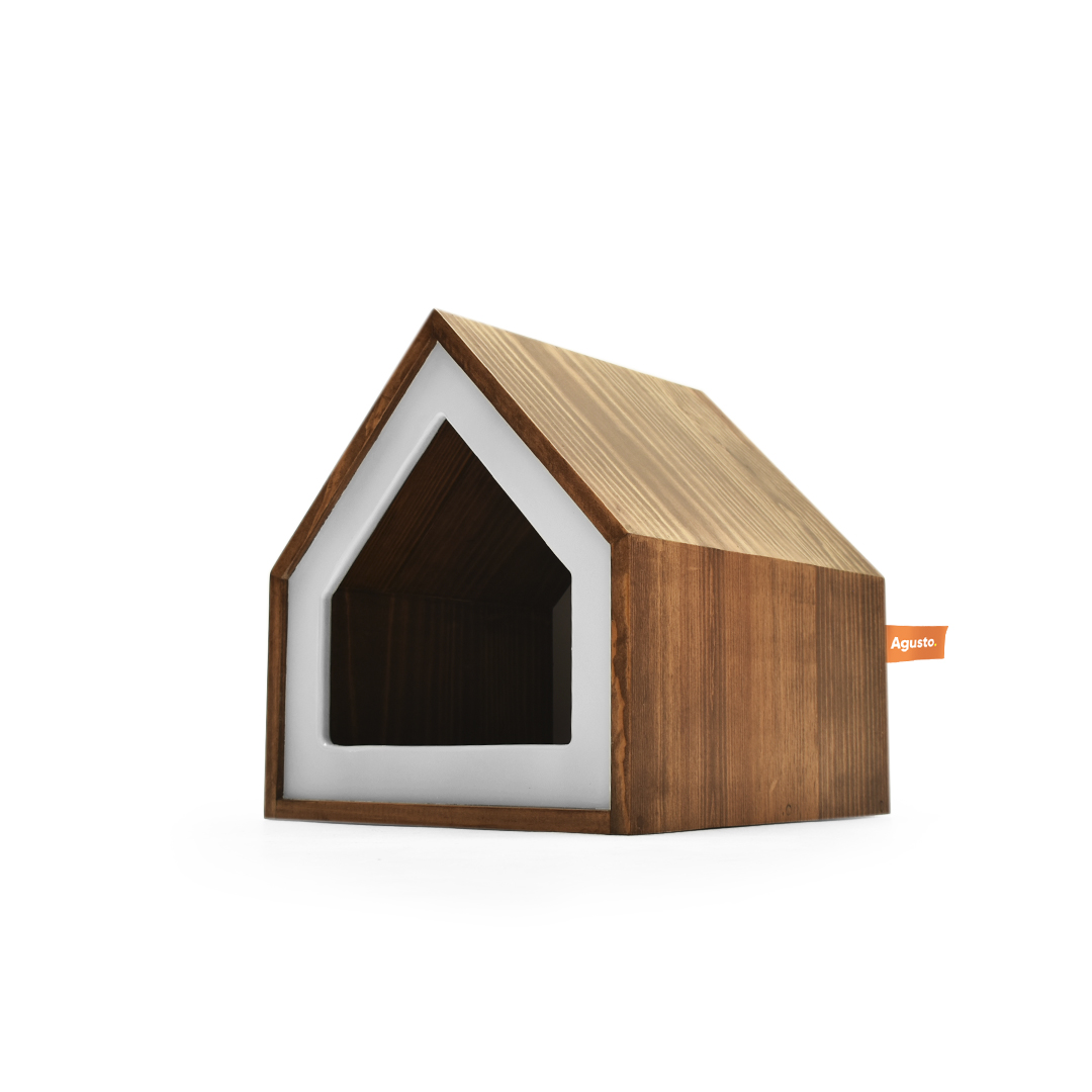 Foto 2 pulgar | Casa de Madera para Mascotas Razas Pequeñas Agusto Multicolor