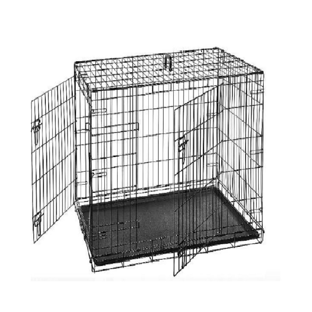 Foto 3 pulgar | Jaula Metálica SUNNY PETS DOG-6000 color Negro Plegable Doggy 123 X 75 X 84.5 CM para Perro