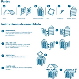 Foto 3 | Casa SUNNY PETS SDH-506 color Gris para Perro Térmica Puerta Metálica 74 X 45 X 67 CM
