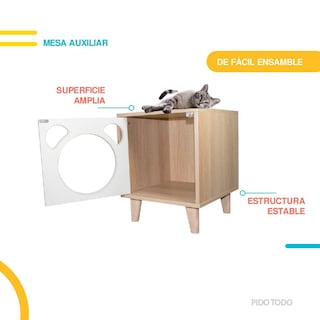 Foto 5 | Casa para Mascotas Interior Tipo Buro PIDOTODO PT-CPM01BE color Beige