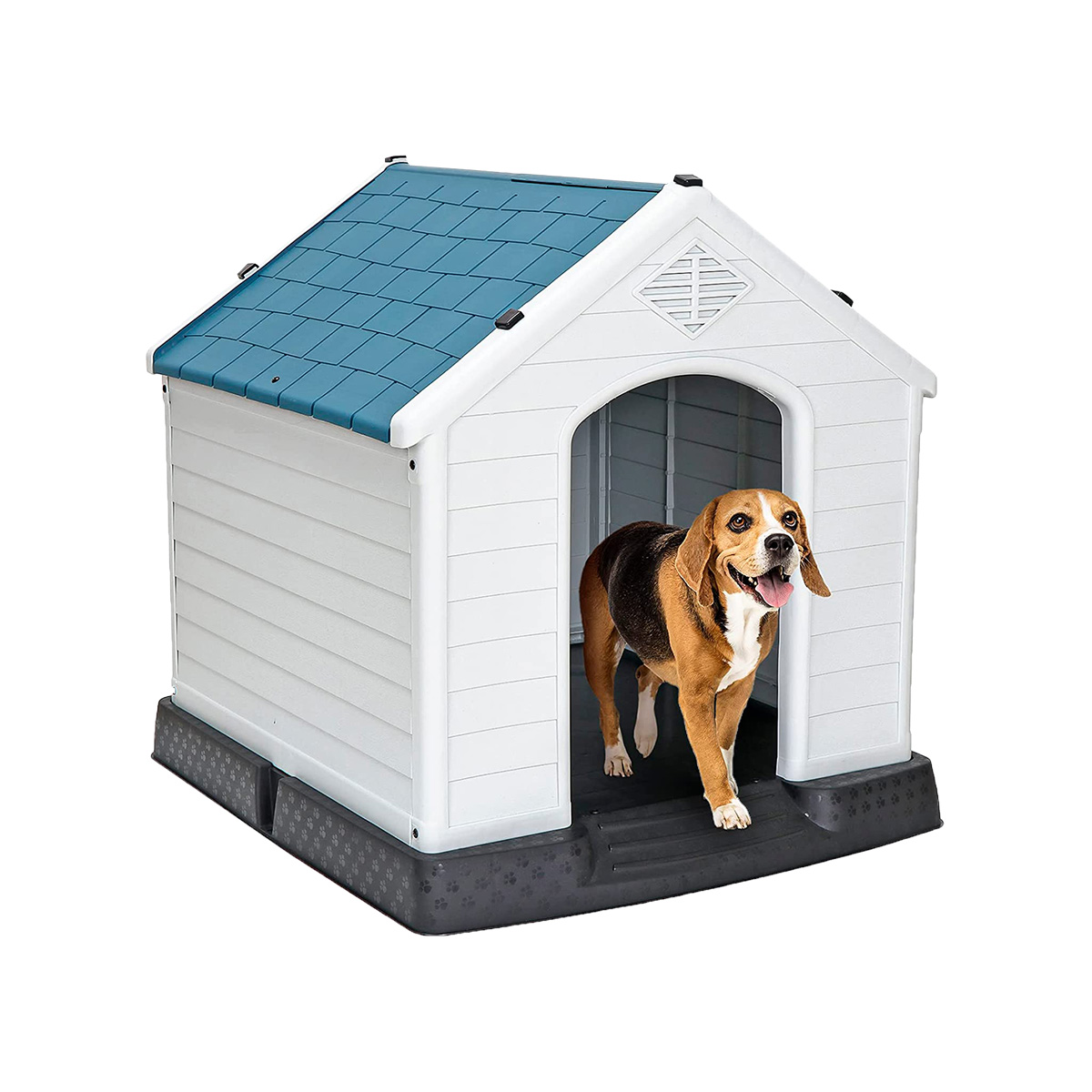 Casa Para Perro Chica Azul Zen