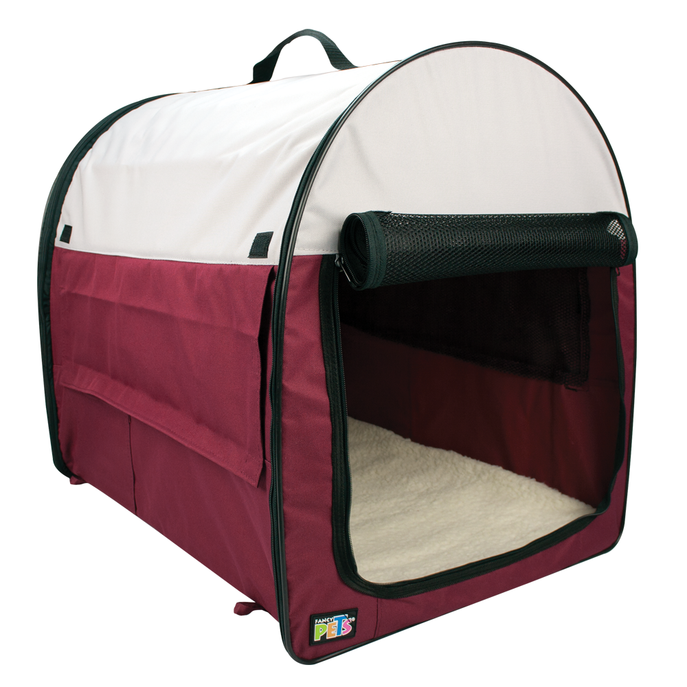 Casa Interior Portátil Fancy Pets FL8819 Vino para Perro y/o Gato Tamaño Grande