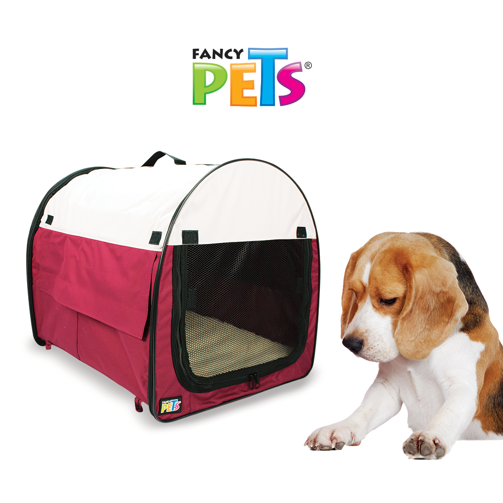 Foto 4 | Casa Interior Portátil Fancy Pets FL8817 Vino para Perro y/o Gato Tamaño Mediano