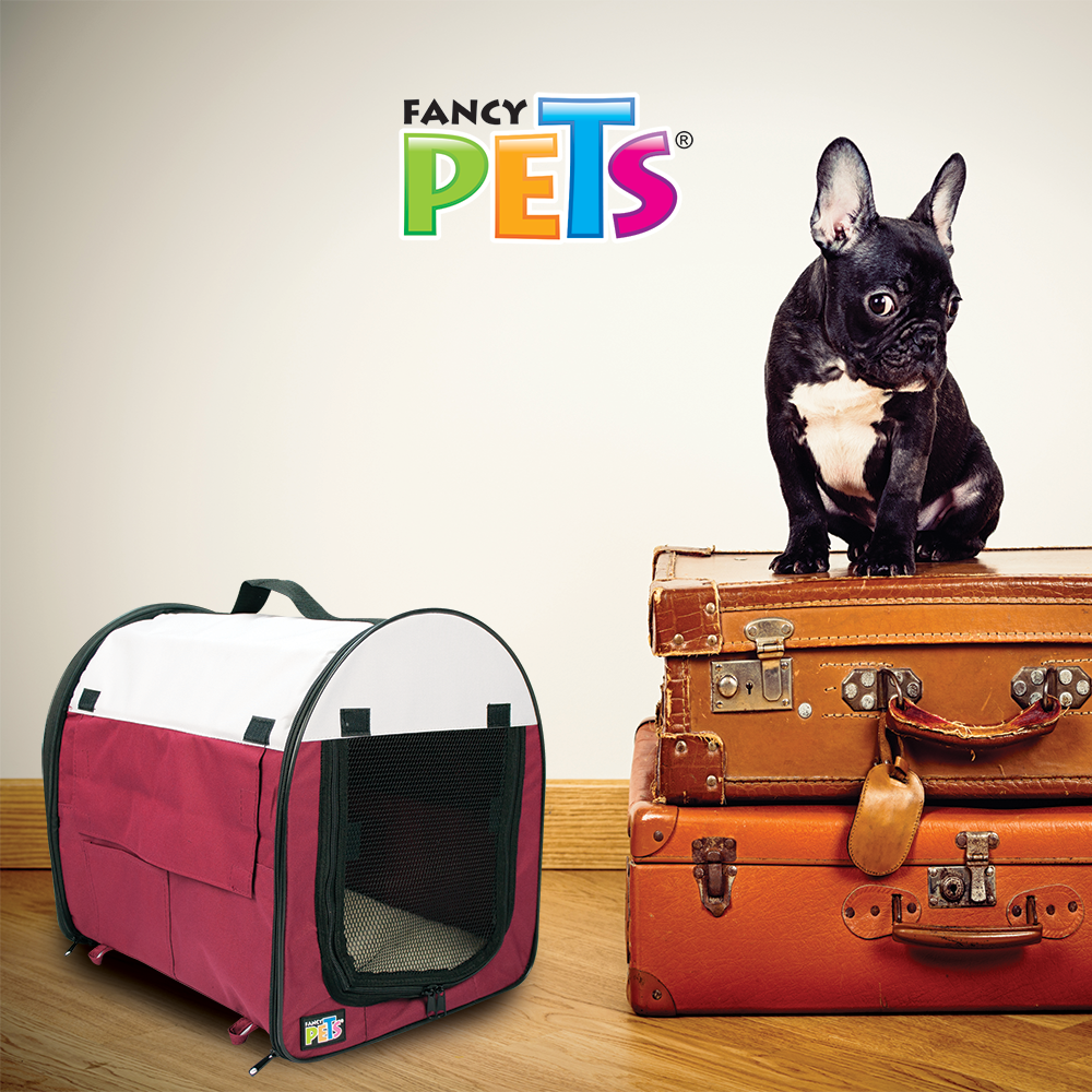 Foto 4 | Casa Interior Portátil Fancy Pets FL8815 Vino para Perro y/o Gato Tamaño Chico