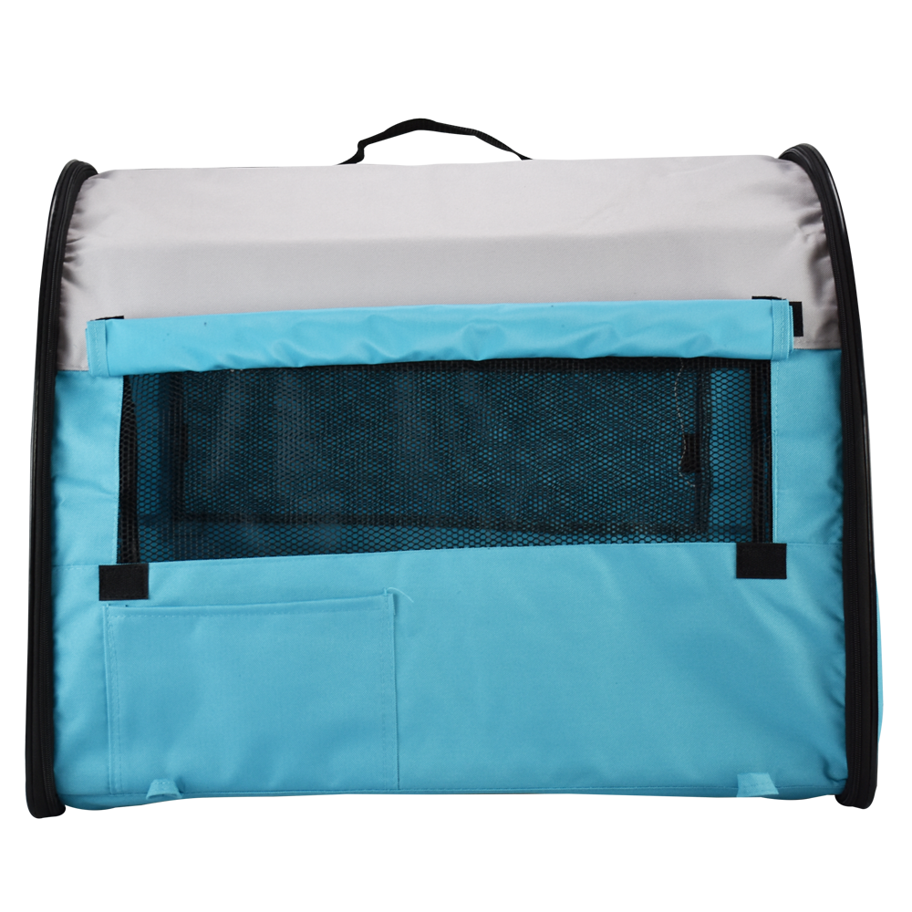 Foto 4 pulgar | Casa Interior Portátil Fancy Pets FL8818 Azul para Perro y/o Gato Tamaño Mediano