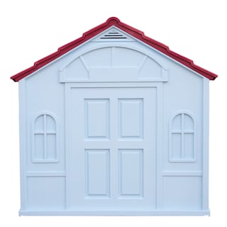 Foto 4 | Casa Para Perro Mediano/Chico Mascoamigo Color Rojo Con Puerta Metálica 75.7x65x63 cm
