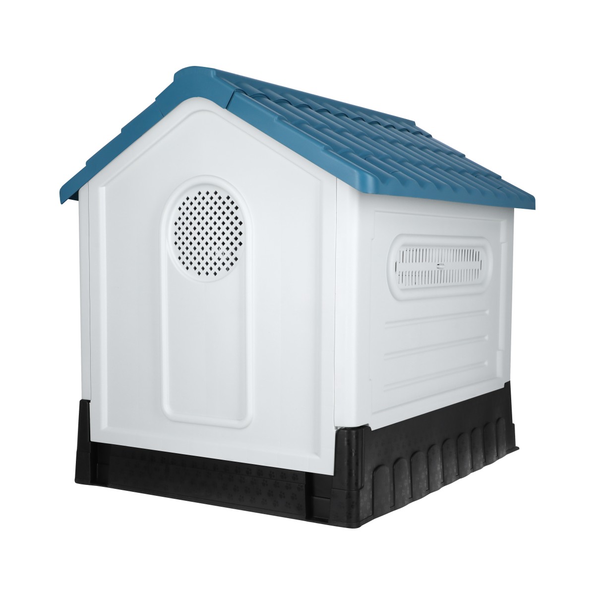 Foto 5 | Casa para Perro Grande Mascoamigo Azul Puerta Metálica