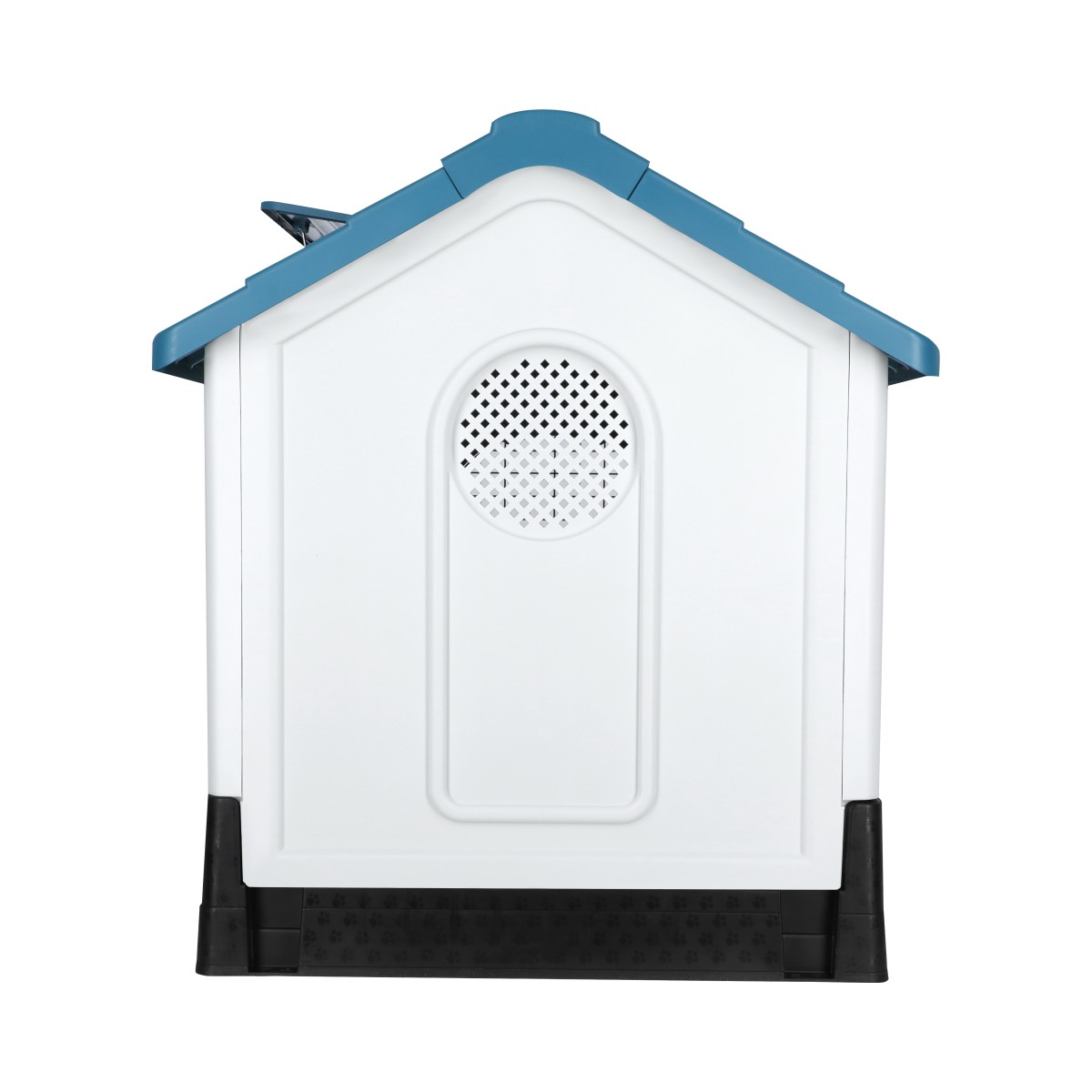 Foto 7 pulgar | Casa para Perro Grande Mascoamigo Azul Puerta Metálica