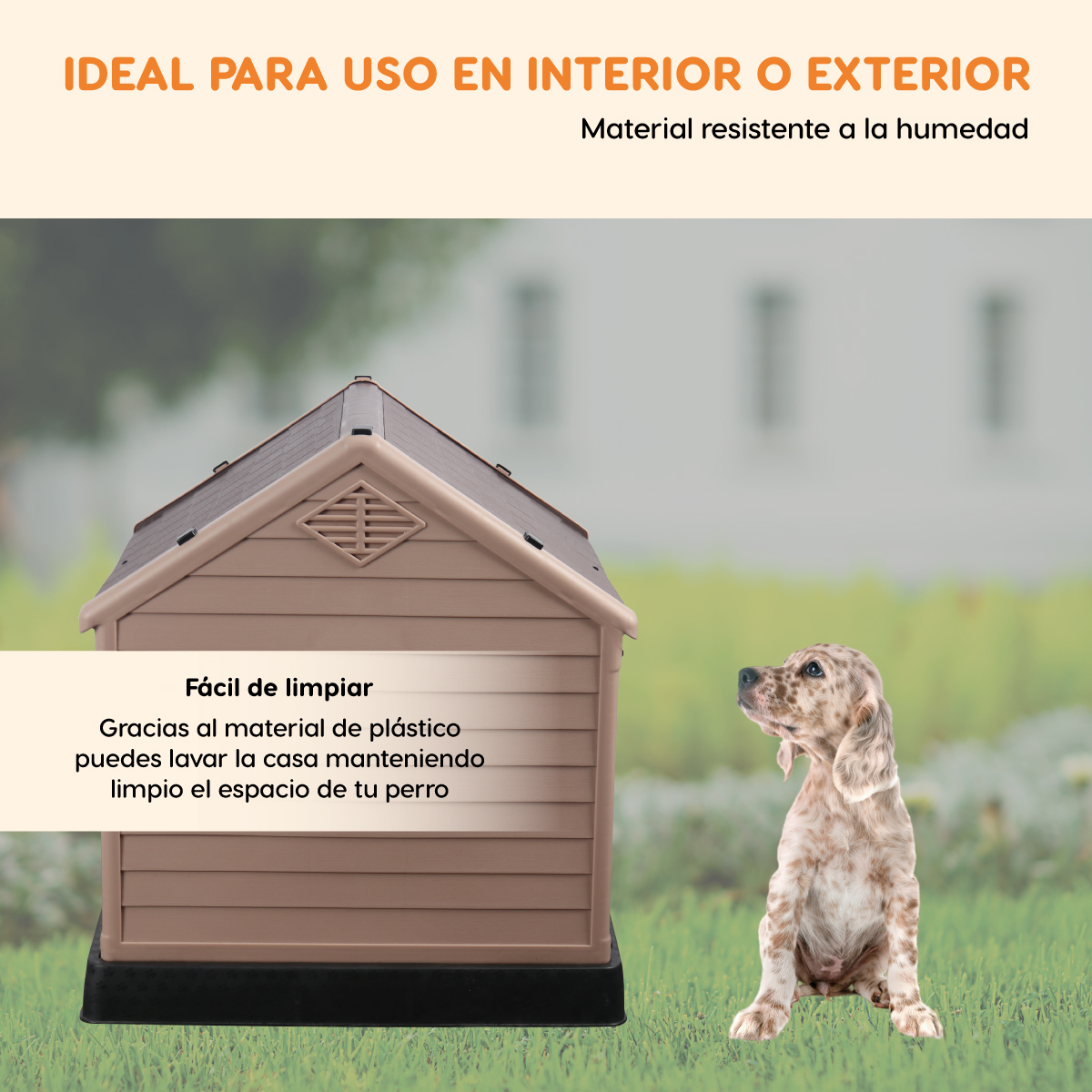 Foto 7 pulgar | Casa Para Mascota Poli Pets PP-CM01GY-QUEBEC Modelo Quebec