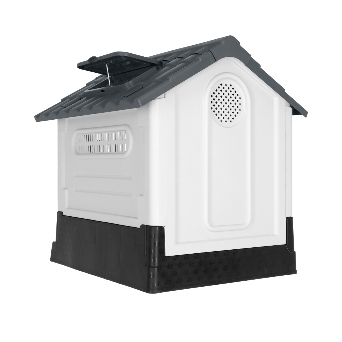 Foto 4 | Casa para Perro MascoAmigo Térmica Gris para Razas Medianas-Chicas 68 x 57 x 66 cm