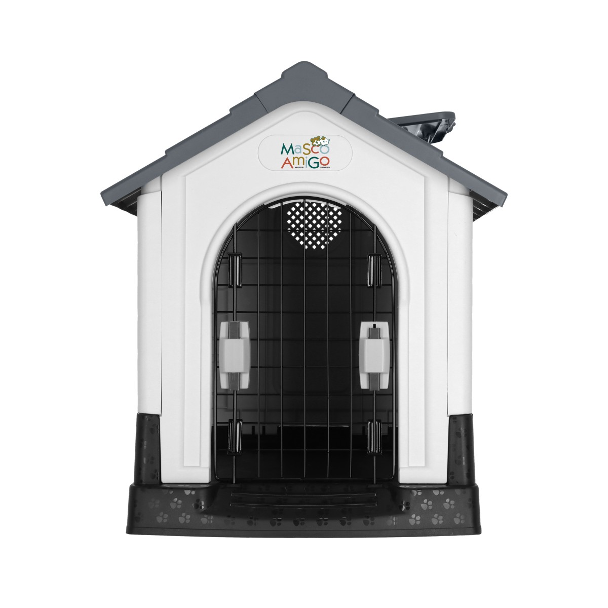 Foto 8 pulgar | Casa para Perro MascoAmigo Térmica Gris para Razas Medianas-Chicas 68 x 57 x 66 cm
