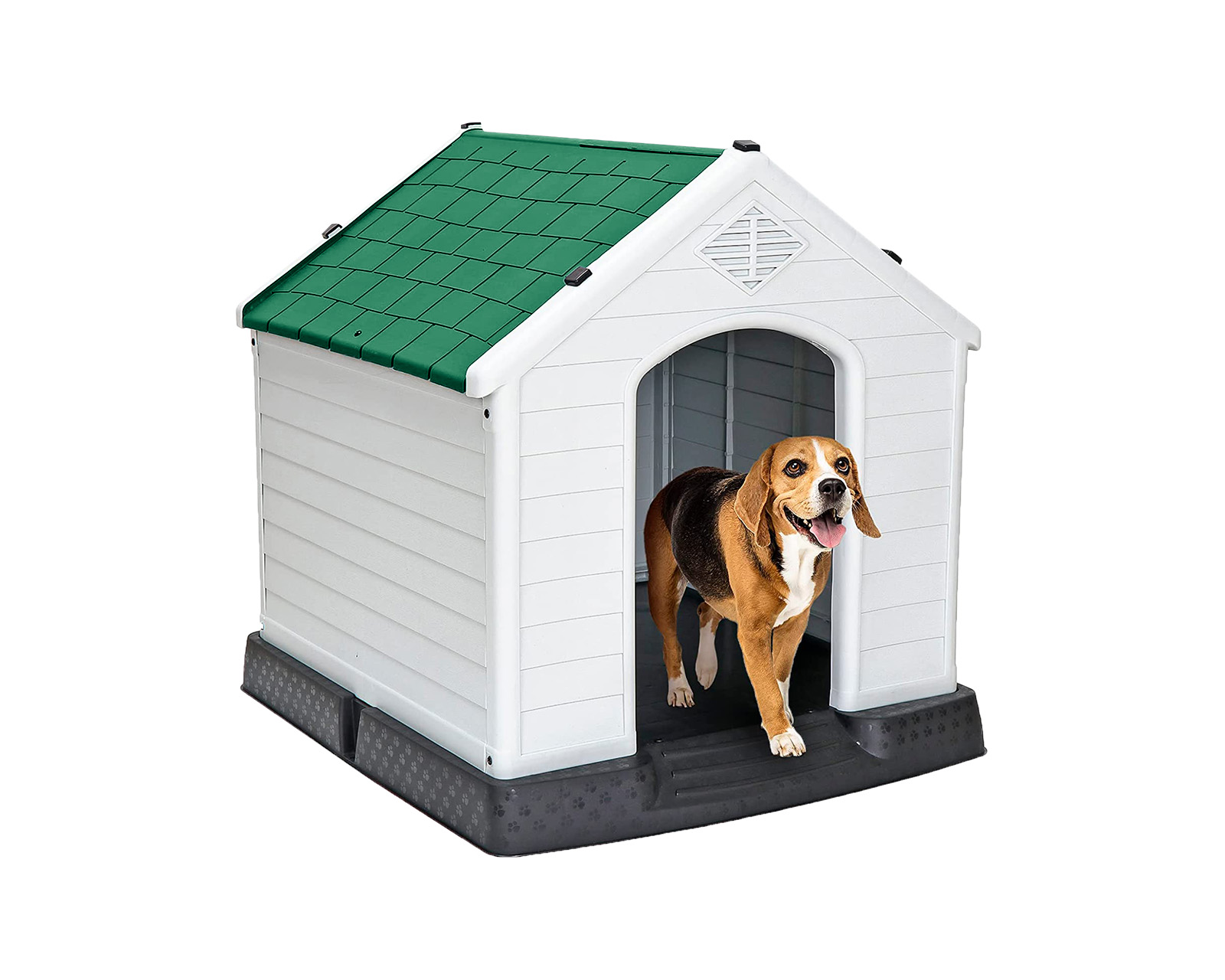 Casa Para Perro Chica Verde Zen