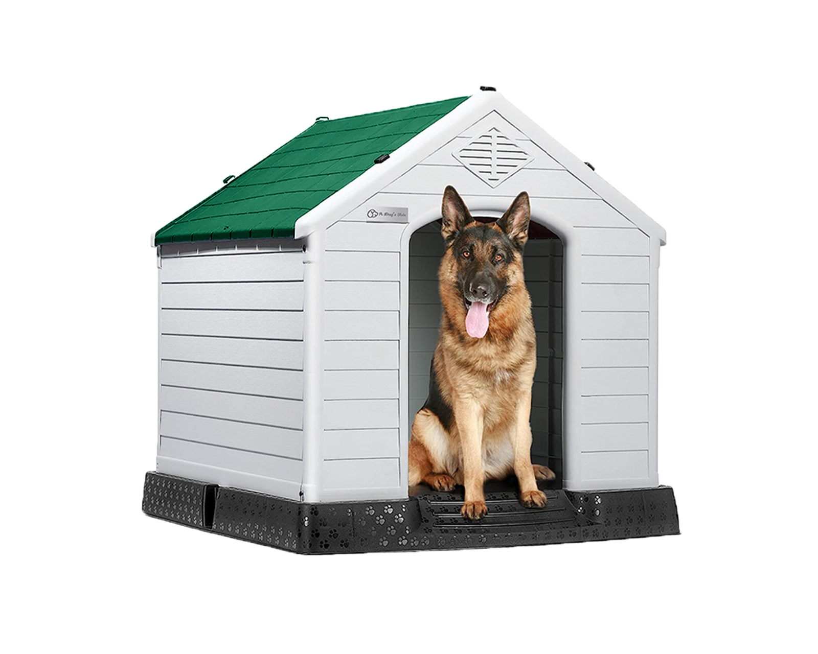 Casa Para Perro Grande Verde Zen