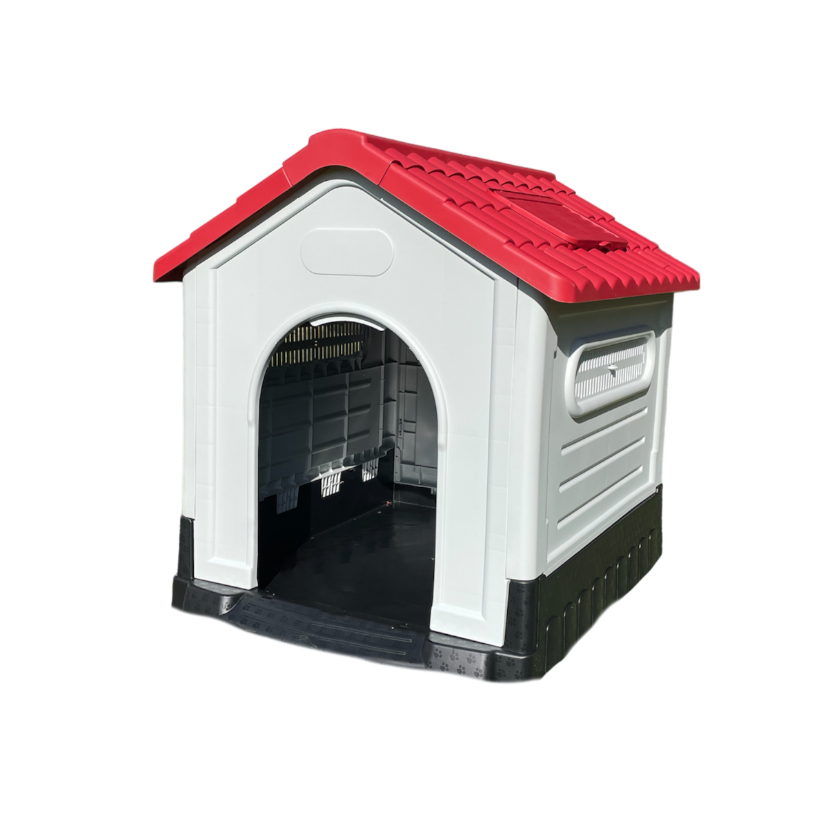 Casa Q Perron Grande para Exterior Resistente para Perro