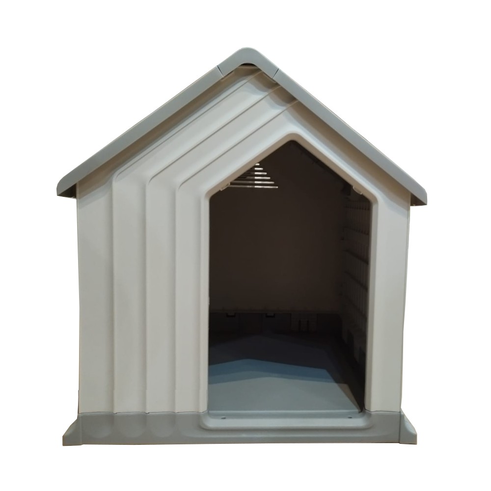 Casa Para Perro Q Perron Color Blanco Para Raza Chica