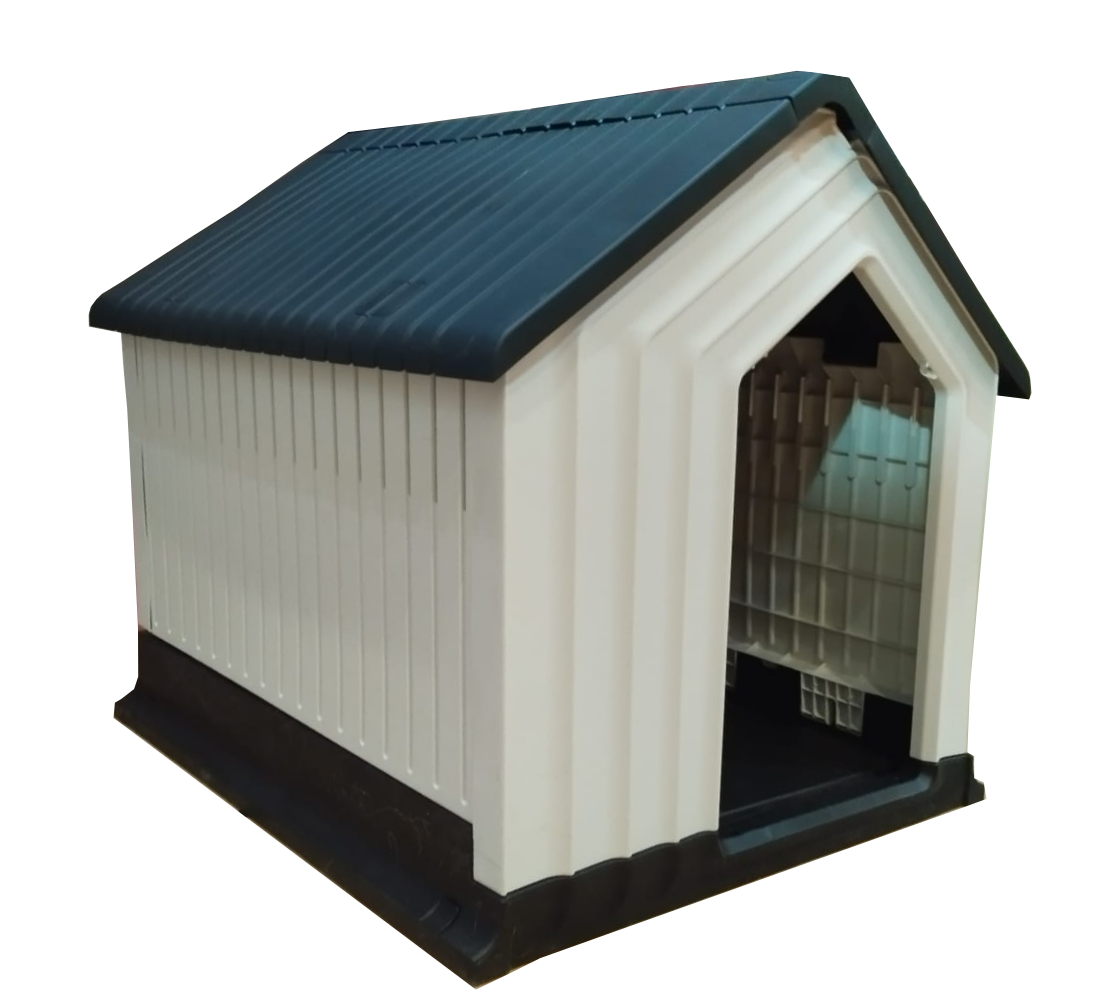Foto 3 pulgar | Casa Para Perro Q Perron Color Gris Oscuro Para Raza Chica