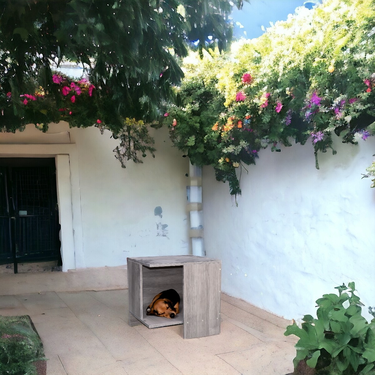 Foto 7 | Casa para Perro Hogare Gris