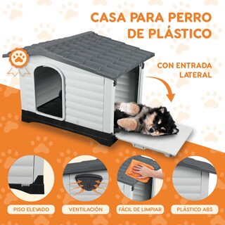 Foto 2 | Casa Mascota Grande Poli Pets Dublín Color Gris