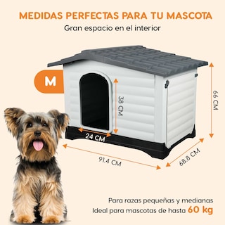 Foto 3 | Casa Mascota Grande Poli Pets Dublín Color Gris