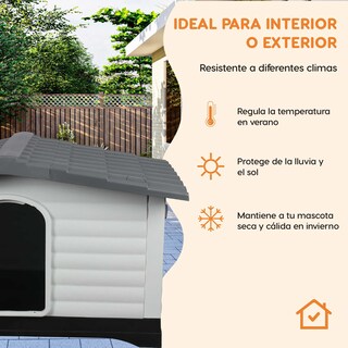 Foto 5 | Casa Mascota Grande Poli Pets Dublín Color Gris