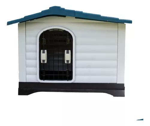 Casa para Perro Raza Mediana Color Azul