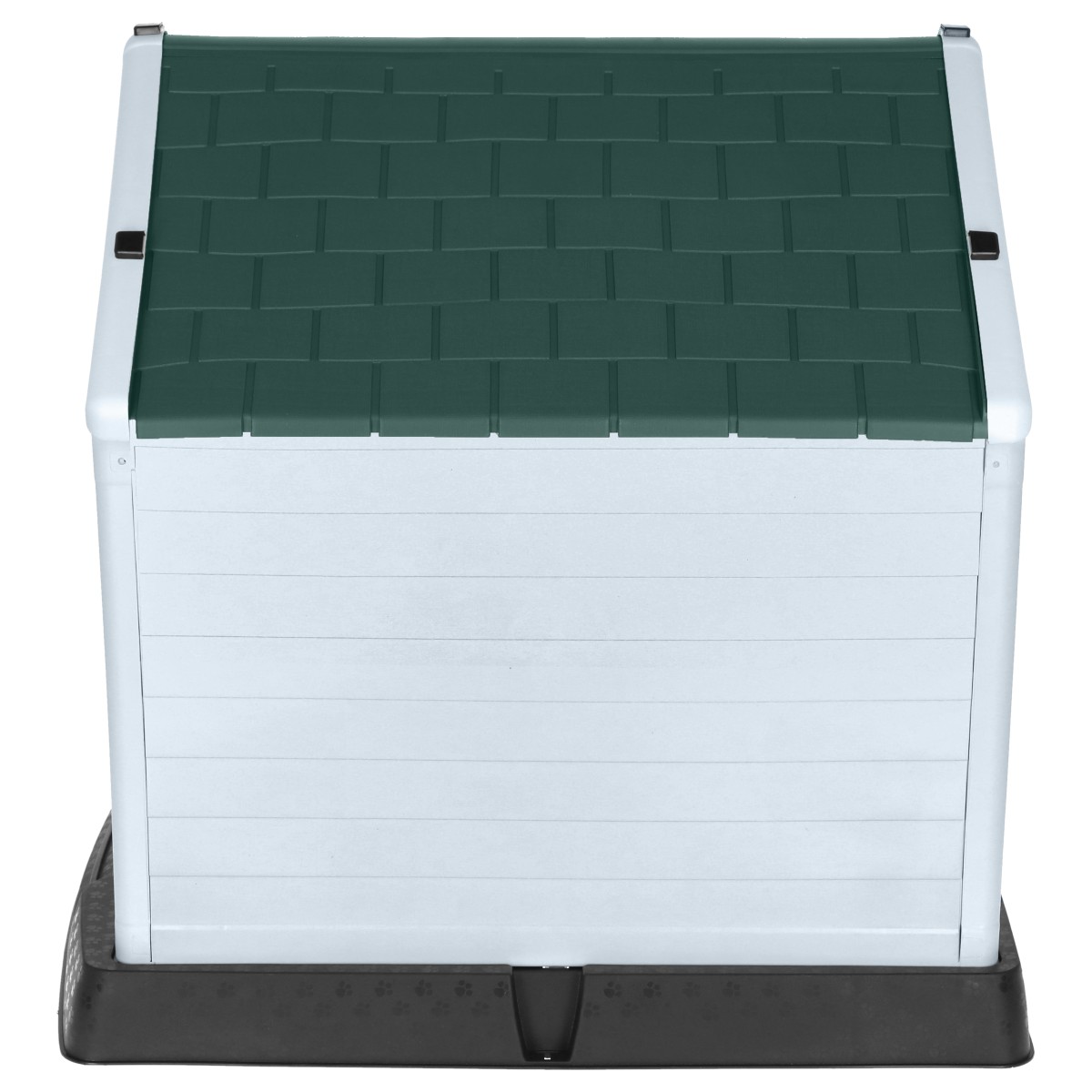 Foto 7 pulgar | Casa Para Perro Mediano/chico Mascoamigo Color Verde  Con Puerta Metálica 70x65x70 Cm