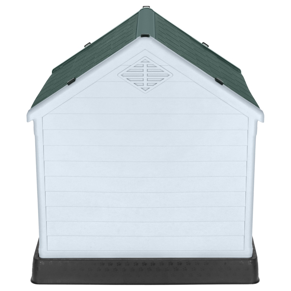Foto 8 pulgar | Casa Para Perro Mediano/chico Mascoamigo Color Verde  Con Puerta Metálica 70x65x70 Cm