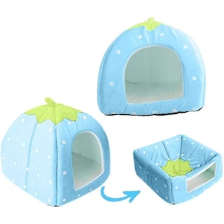 Foto 2 | Dog House Huoguo, Pequeño Animal, De Invierno, Multifuncional, Azul - Venta Internacional.