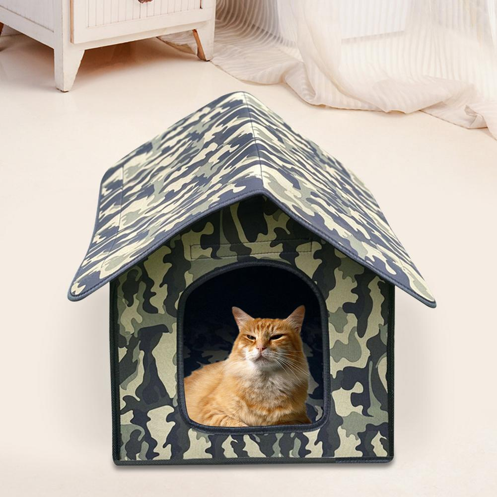 Foto 2 pulgar | Casa Para Mascotas Impermeable Al Aire Libre, Refugio Para Gatos, Casa Para Perros - Venta Internacional.