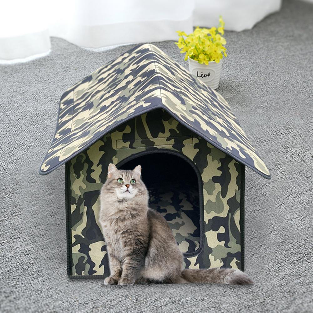 Foto 3 pulgar | Casa Para Mascotas Impermeable Al Aire Libre, Refugio Para Gatos, Casa Para Perros - Venta Internacional.