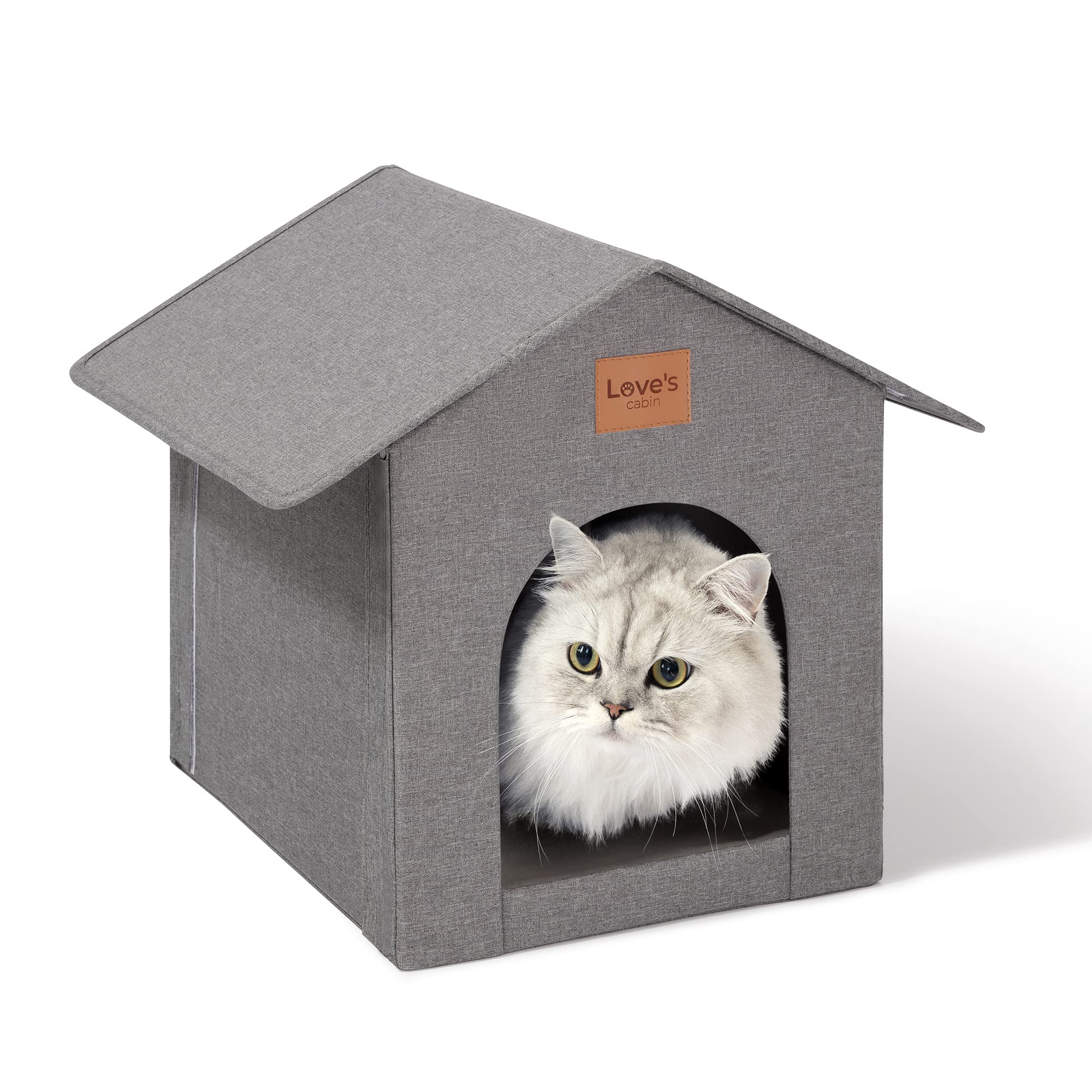 Cabina Love Para Gatos Al Aire Libre, Con Aislamiento Resistente A La Intemperie - Venta Internacional.