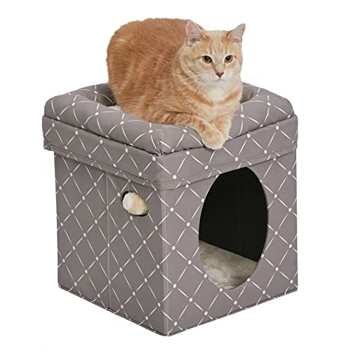 Cat House Midwest Casas Para Mascotas Curious Cat Cube - Venta Internacional.