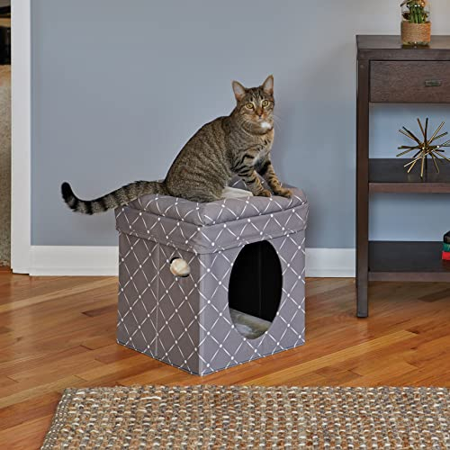 Foto 3 pulgar | Cat House Midwest Casas Para Mascotas Curious Cat Cube - Venta Internacional.