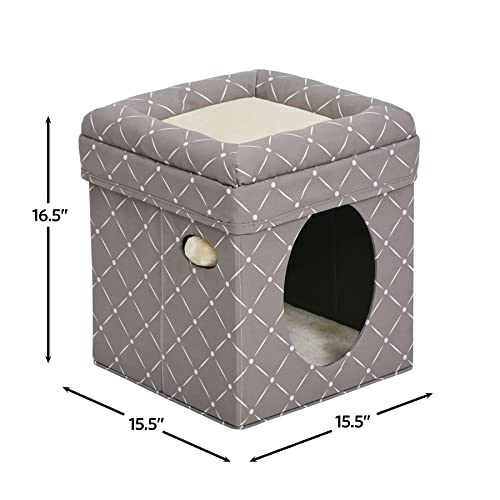 Foto 4 pulgar | Cat House Midwest Casas Para Mascotas Curious Cat Cube - Venta Internacional.