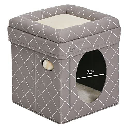 Foto 6 pulgar | Cat House Midwest Casas Para Mascotas Curious Cat Cube - Venta Internacional.