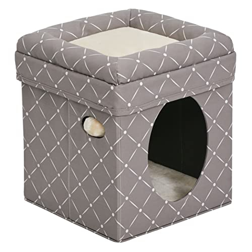 Foto 7 pulgar | Cat House Midwest Casas Para Mascotas Curious Cat Cube - Venta Internacional.