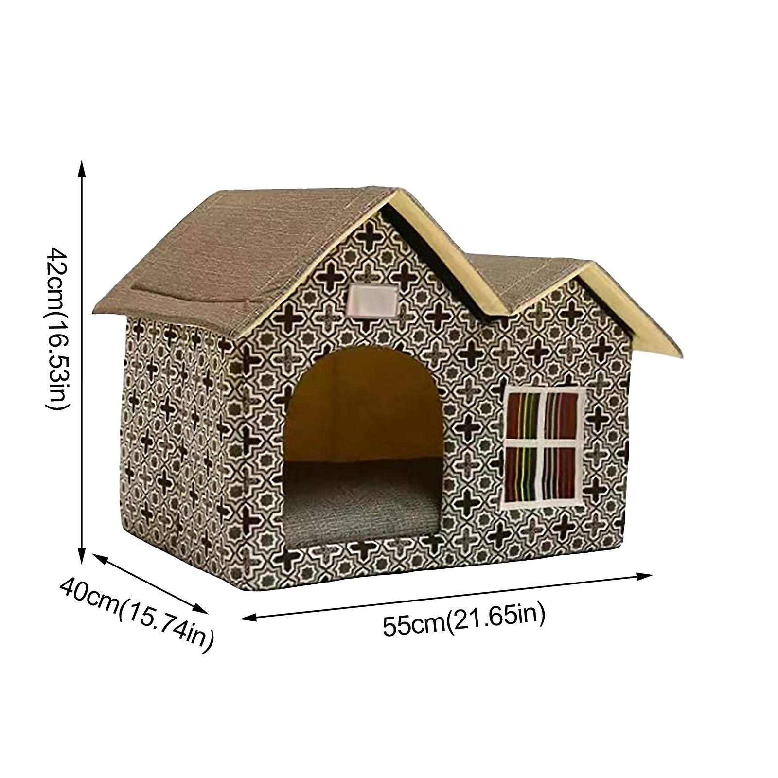 Foto 3 | Casa Para Gatos Pet House Para Exteriores E Interiores, A Prueba De Invierno - Venta Internacional.