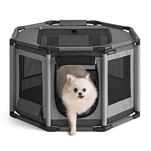 Parque Infantil Para Perros Feandrea, Tela Oxford, Octágono, Talla M - Venta Internacional.