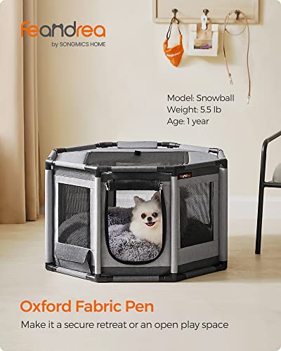 Foto 3 pulgar | Parque Infantil Para Perros Feandrea, Tela Oxford, Octágono, Talla M - Venta Internacional.