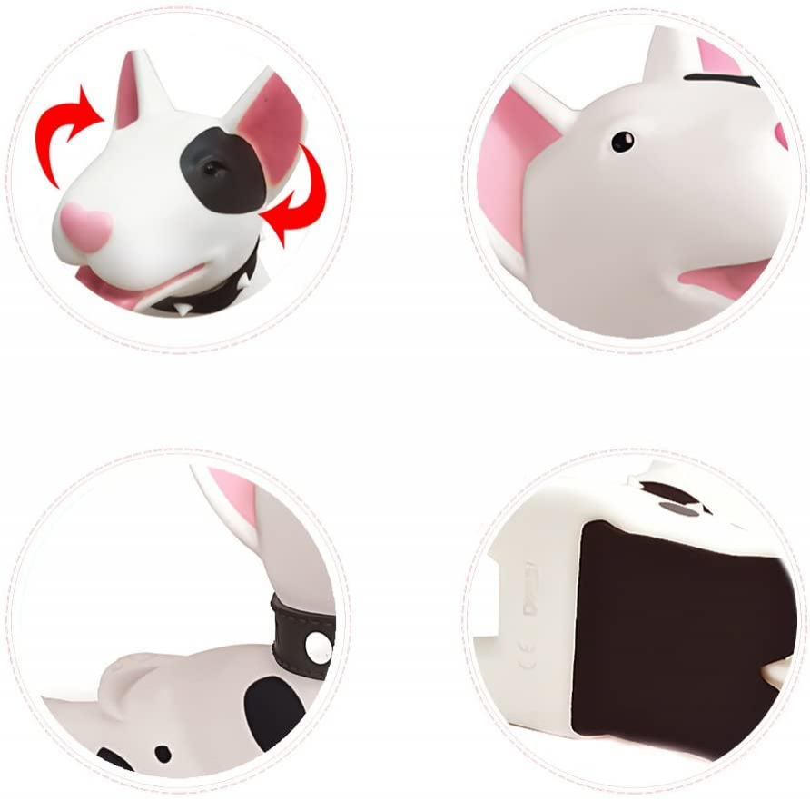 Foto 2 | Tapón De Puerta Jieyou Con Bonito Diseño De Perro Bull Terrier - Venta Internacional.