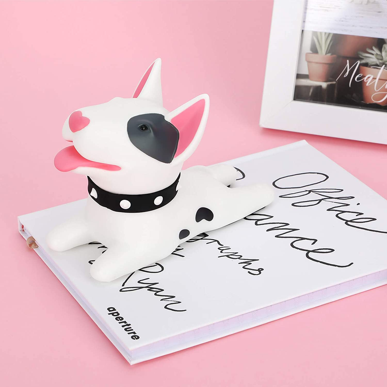 Foto 5 | Tapón De Puerta Jieyou Con Bonito Diseño De Perro Bull Terrier - Venta Internacional.